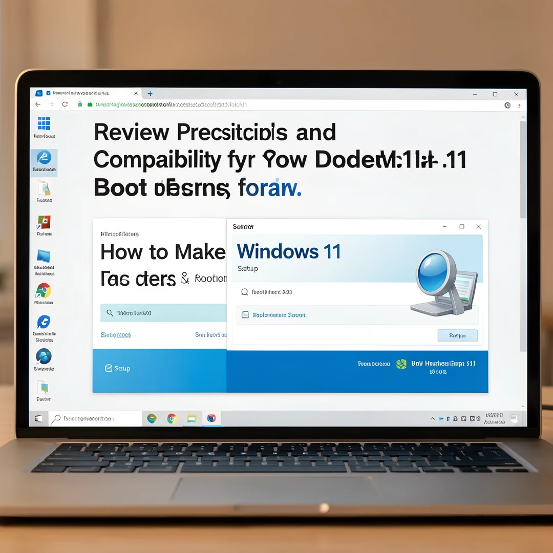 Step 1: Technical tutorial screenshot: Review prerequisites and compatibility for How to Make Windows 11 Boo