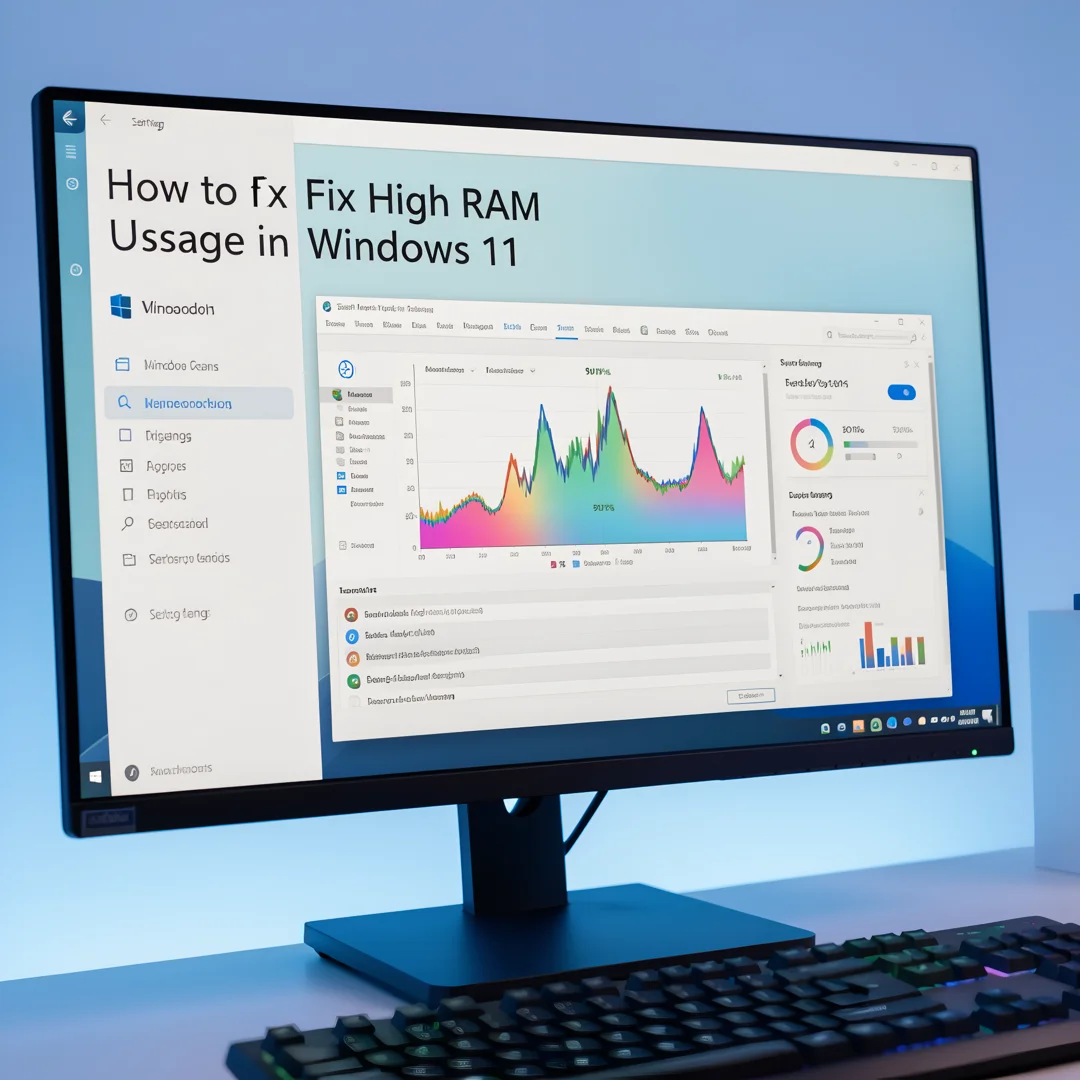 Step 2: Technical tutorial screenshot: Prepare the environment for How to Fix High RAM Usage in Windows 11, 