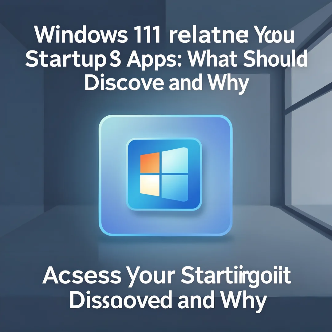 Step 2: Illustration for step: Assess your starting point related to Windows 11 Startup Apps: What You Shoul