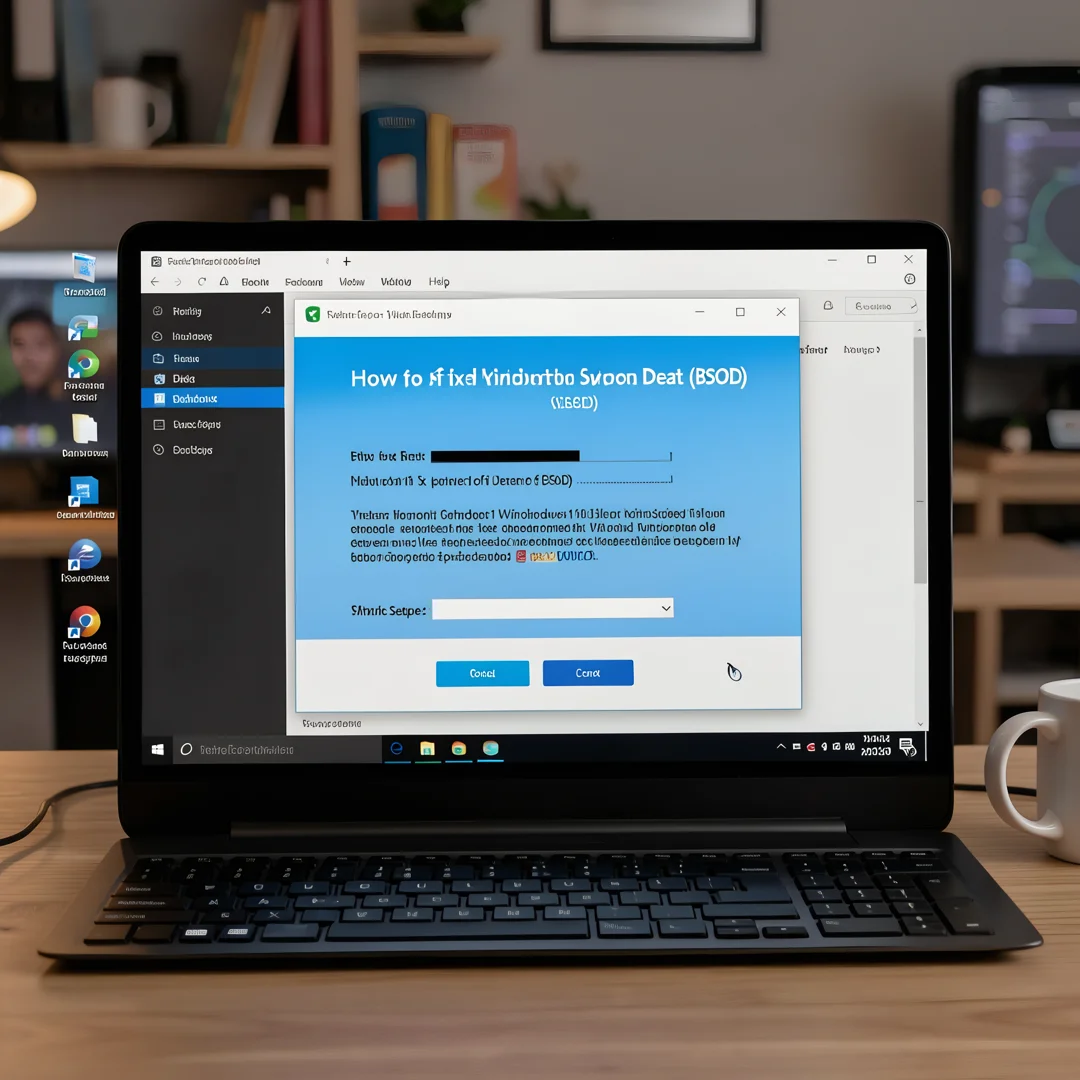 Step 2: Technical tutorial screenshot: Prepare the environment for How to Fix the Windows 11 Blue Screen of 