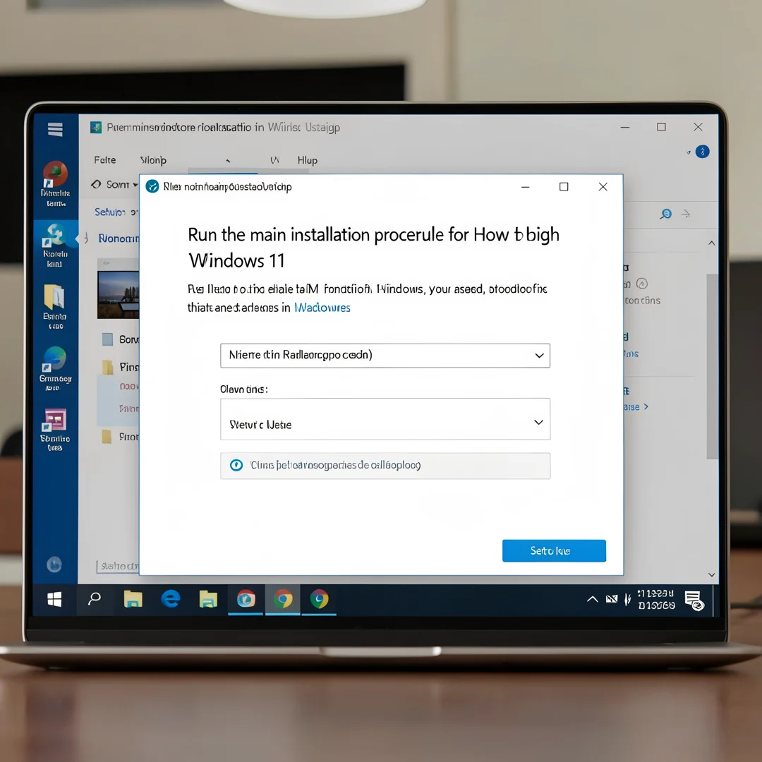 Step 4: Technical tutorial screenshot: Run the main installation procedure for How to Fix High RAM Usage in 