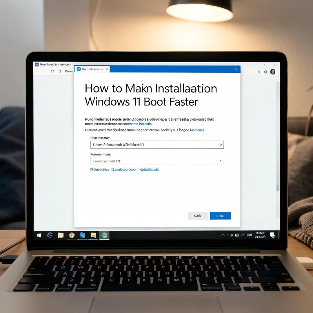 Step 4: Technical tutorial screenshot: Run the main installation procedure for How to Make Windows 11 Boot F