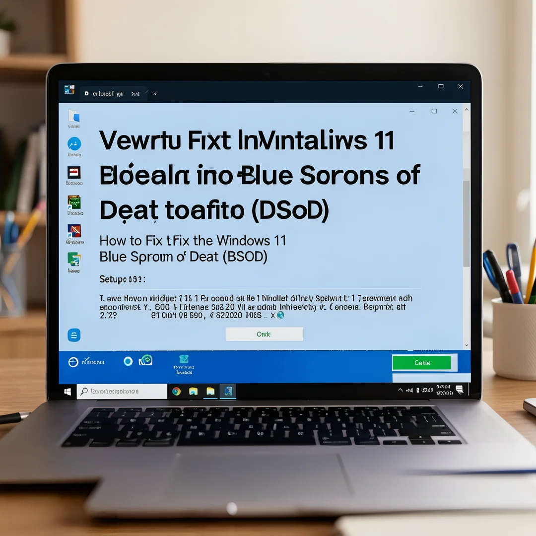 Step 5: Technical tutorial screenshot: Verify the installation for How to Fix the Windows 11 Blue Screen of 