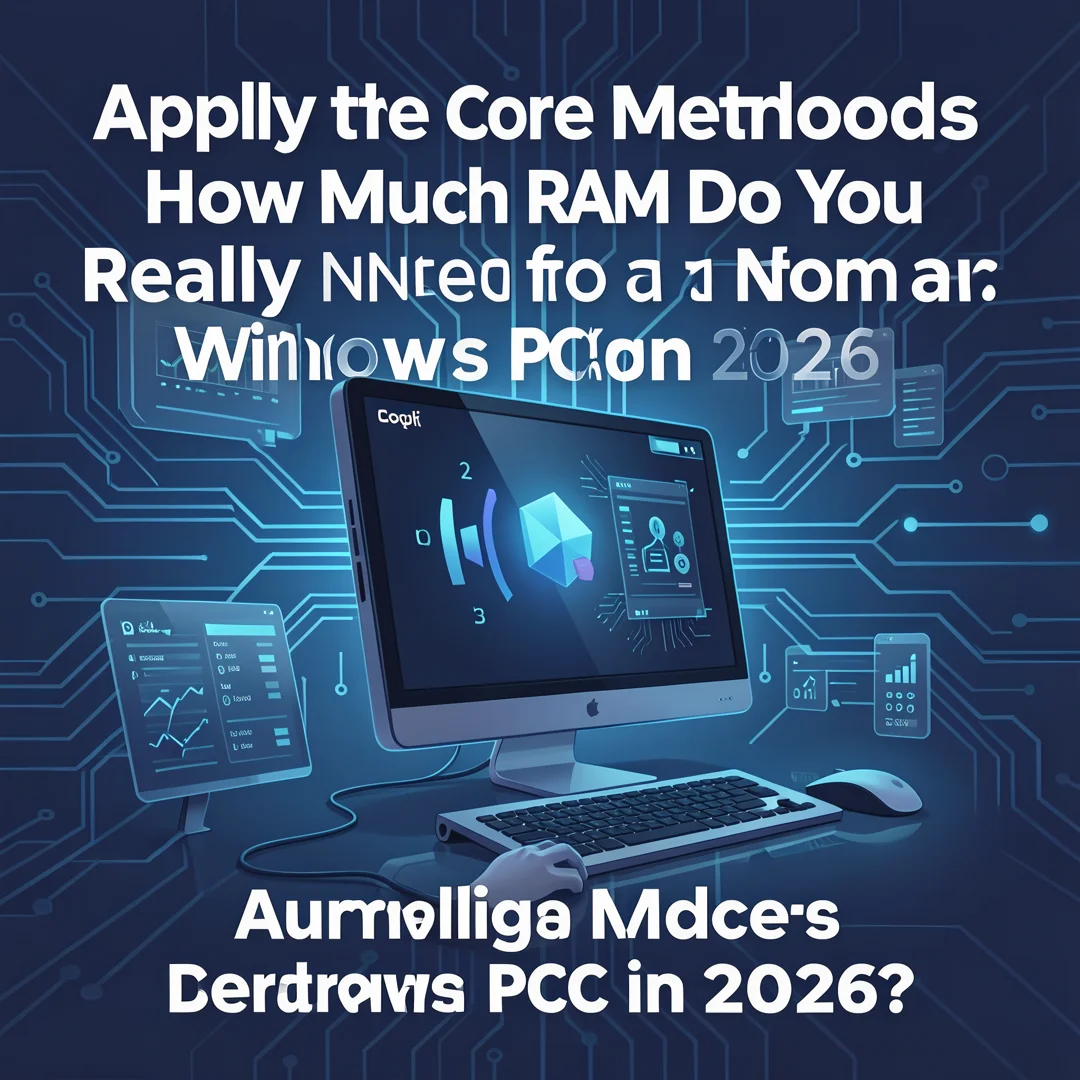 Step 5: Illustration for step: Apply the core methods related to How Much RAM Do You Really Need for a Windo