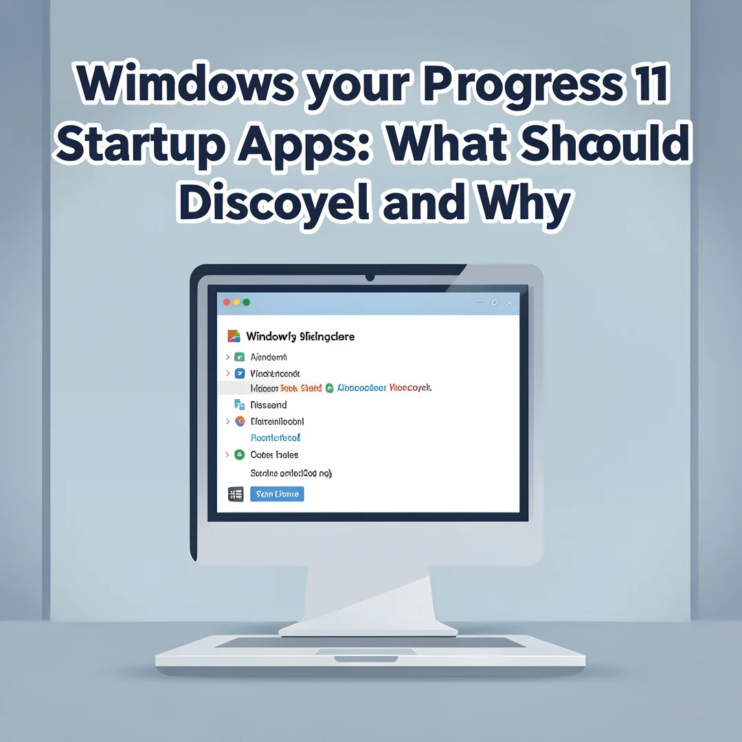 Step 6: Illustration for step: Monitor your progress related to Windows 11 Startup Apps: What You Should Dis