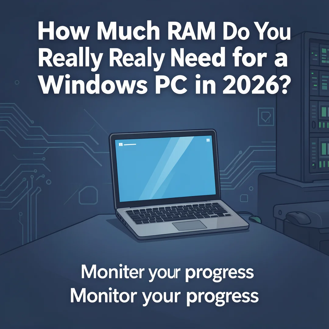 Step 6: Illustration for step: Monitor your progress related to How Much RAM Do You Really Need for a Window