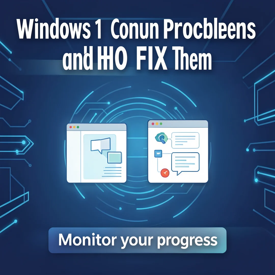 Step 6: Illustration for step: Monitor your progress related to Windows 11 Common Problems and How to Fix Th
