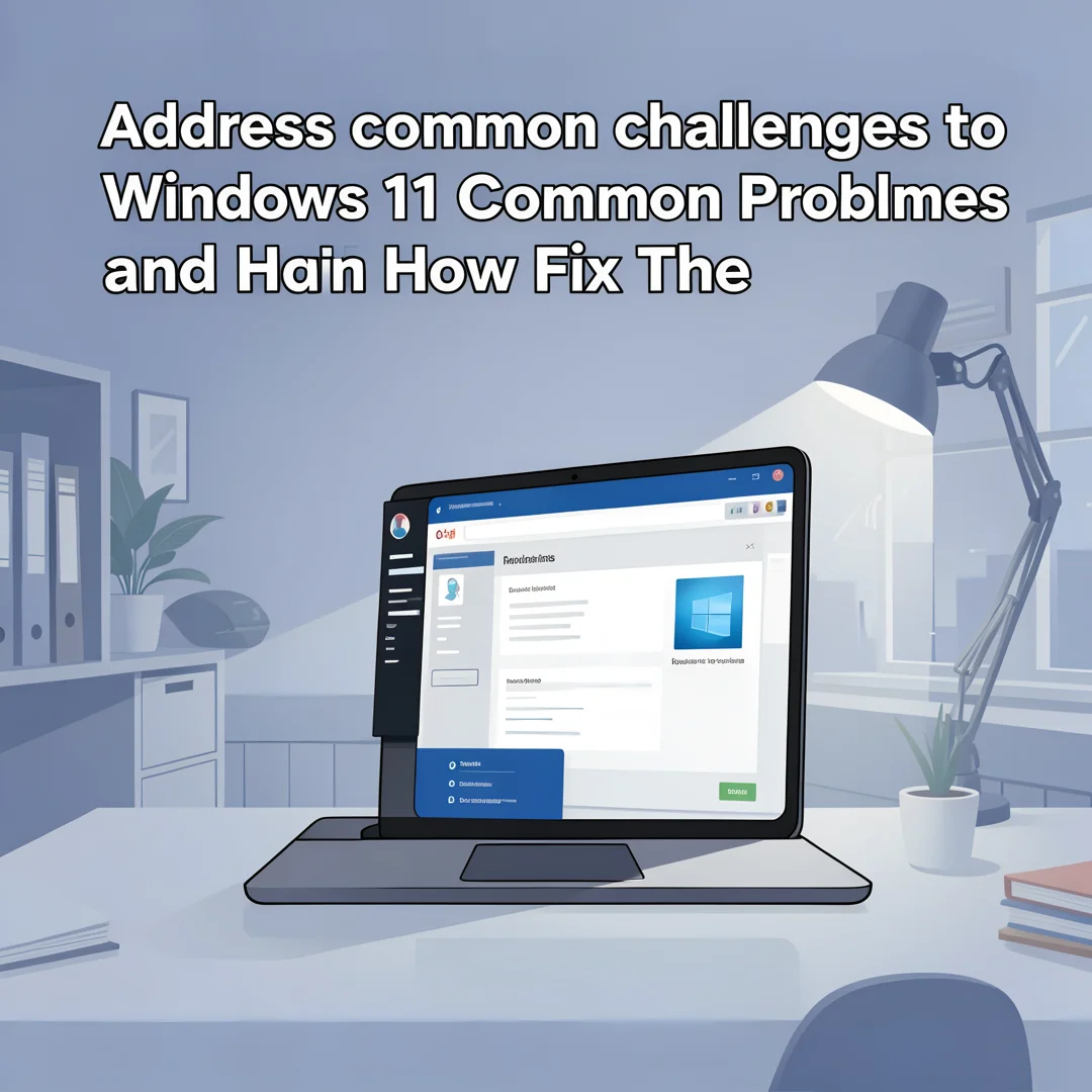Step 7: Illustration for step: Address common challenges related to Windows 11 Common Problems and How to Fi